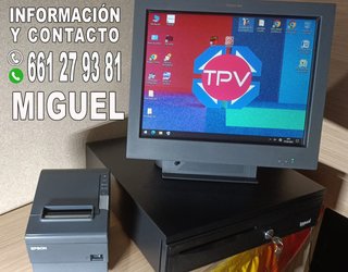 TPV tactil i5 O i7 COMPLETO 661279381 MIGUEL