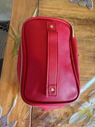 Set Trousse Pochette Rossa e Oro Francopiane Just