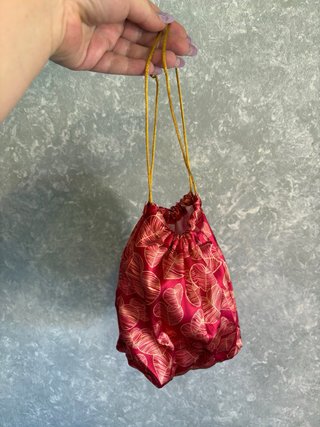 Set Trousse Pochette Rossa e Oro Francopiane Just