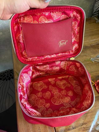 Set Trousse Pochette Rossa e Oro Francopiane Just