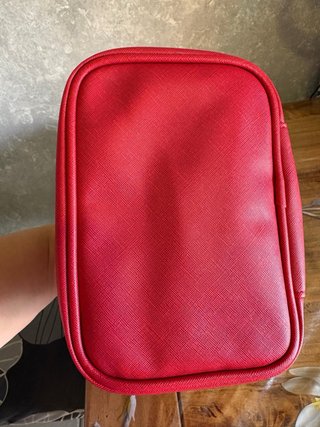 Set Trousse Pochette Rossa e Oro Francopiane Just