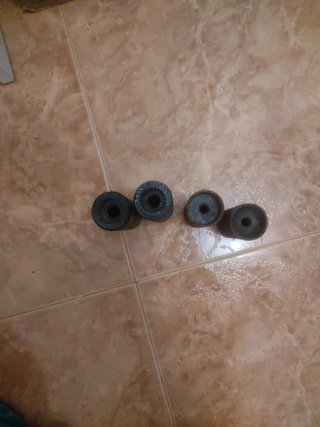 4 Tacos de hierro Negros(peg)