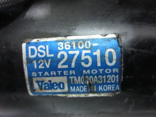MOTOR ARRANQUE HYUNDAI ACCENT (LC) 3610027510 1450375