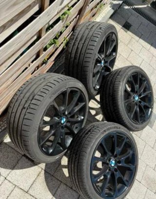 Juego 4 Llantas BMW Negra
