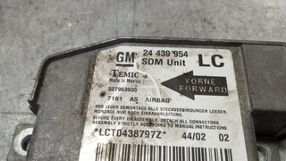 CENTRALITA AIRBAG OPEL CORSA C 24439954 1788882