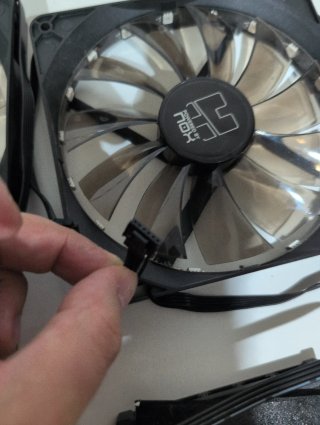 Ventiladores y controladora Nox Hammer TGX