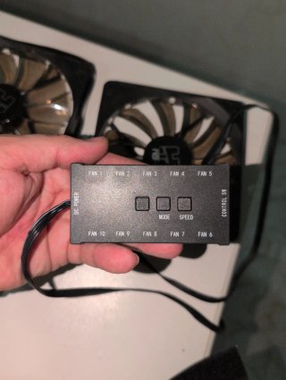 Ventiladores y controladora Nox Hammer TGX