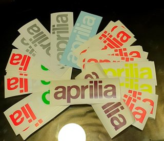 Pegatina Aprilia Moto