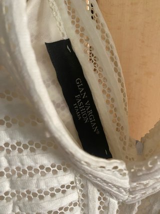 Vestito Gian Vargian bianco taglia 40