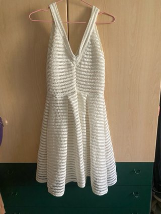 Vestito Gian Vargian bianco taglia 40