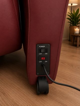SILLÓN RETRO ELÉCTRICO MASAJE RECLINABLE