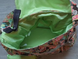 Bolsa Kalencom impermeable estampado paisley