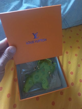 Louis Vuitton Portachiavi Cane Verde