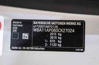 BMW Serie 4 420i MSport **Techo solar**