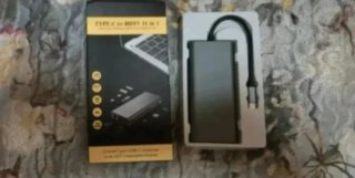 Hub USB C 11 in 1: 4K HDMI VGA LAN Audio USB A