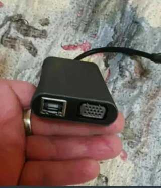 Hub USB C 11 in 1: 4K HDMI VGA LAN Audio USB A