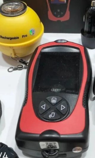 Sonda de pesca lucky inalámbrica y pantalla