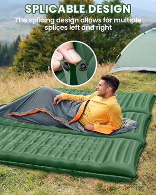 Colchón Hinchable Camping/Playa Verde