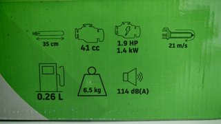Motosierra Gasolina 41cc 2 Tiempos