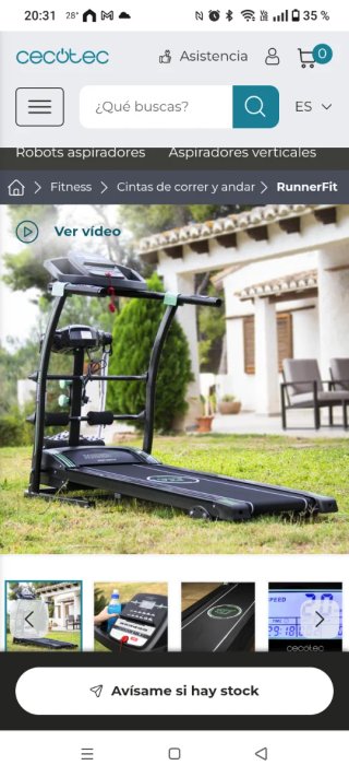 Cinta de andar Cecotec