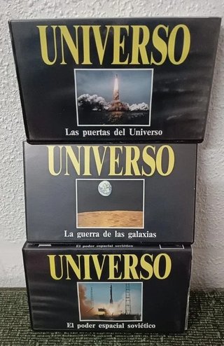 Lote 23 Películas VHS Universo Documental