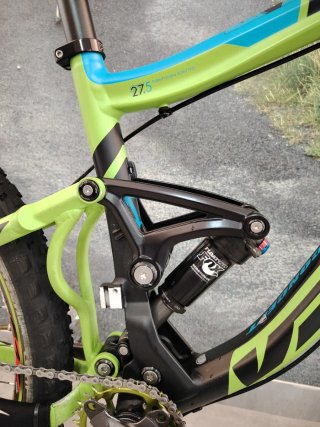 Bicicleta Montaña 27.5 Doble Suspensión talla S