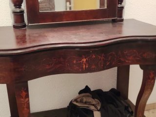 Mueble recibidor antiguo madera