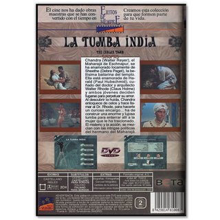 LA TUMBA INDIA (Aventuras, Romántico, Fritz Lang)