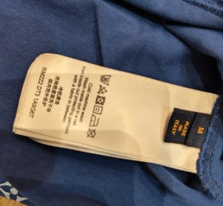 T-shirt Louis Vuitton Monogram Blu/Argento