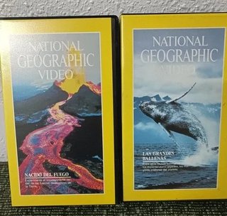 Lote 17 VHS National Geographic Documentales