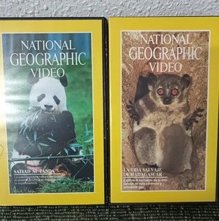 Lote 17 VHS National Geographic Documentales