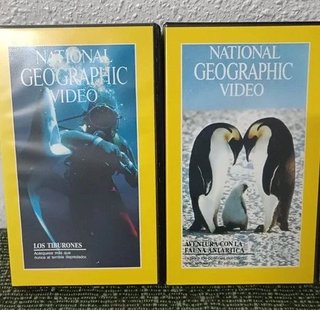 Lote 17 VHS National Geographic Documentales