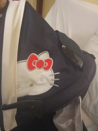 Capota para carrito Hello Kitty