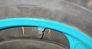 Honda Sky 50, rueda delantera completa