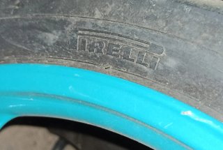 Honda Sky 50, rueda delantera completa