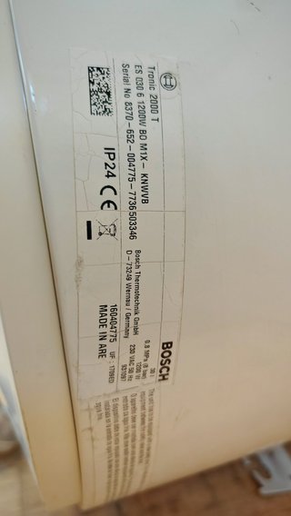 Termo Eléctrico Bosch Tronic 2000T 30L