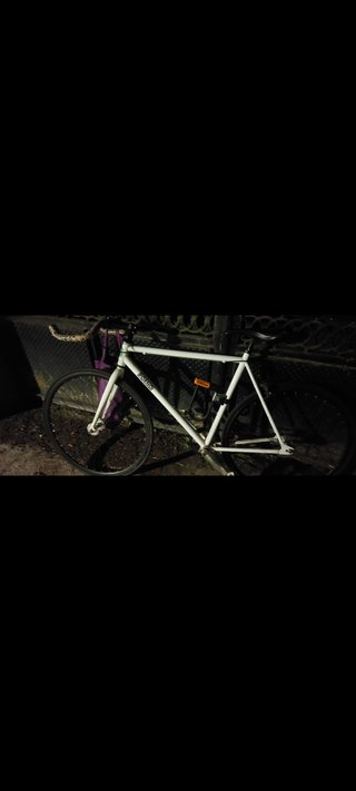 Bicicleta Fixie Blanca