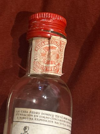 Botella Antigua Pedro Domecq Jerez