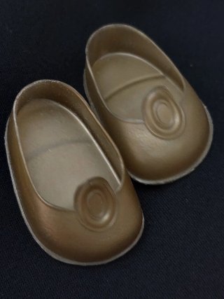 Nancy años 70 Zapatos Dorados