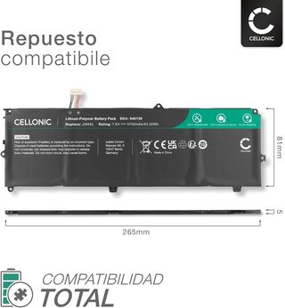 Batteria CELLONIC JI04XL 5700mAh per HP Elite x2 ProBook