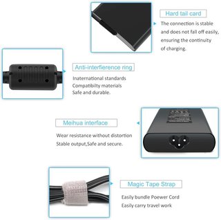 VANZFLOW Cargador USB‑C 130W 20V 6.5A Dell
