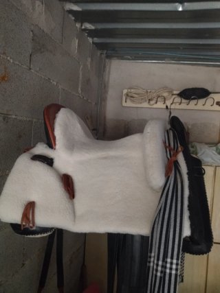 Silla vaquera mixta