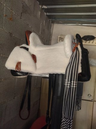 Silla vaquera mixta