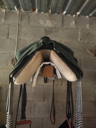 Silla vaquera mixta