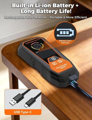 POROMETISTO DSF02 Detector Madera Cable metal 6en1
