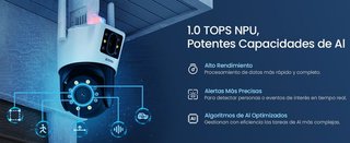 ZOSI Cámara WiFi Exterior con Doble Lente 2MP+2MP