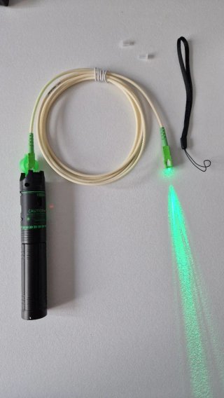 Localizador Fallas Fibra Óptica Recargable