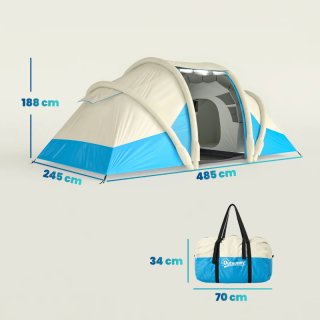Tienda de campaña inflable