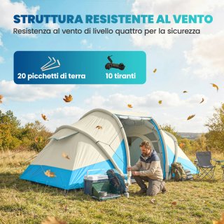 Tienda de campaña inflable