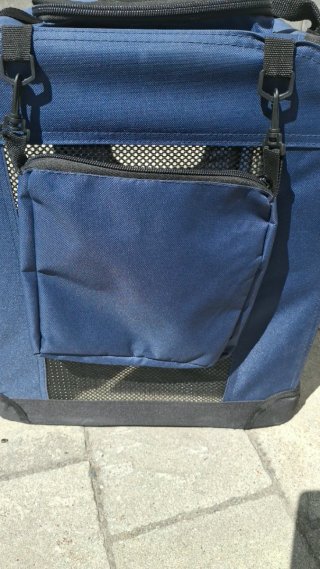 Cuccia/Portantino per cuccioli blu